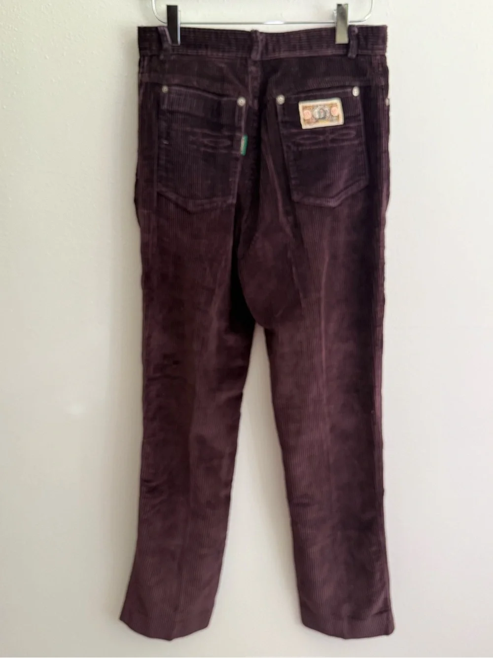 Vintage BIS by Bis Brown Corduroy High Rise Straight Leg Pants 30x29
